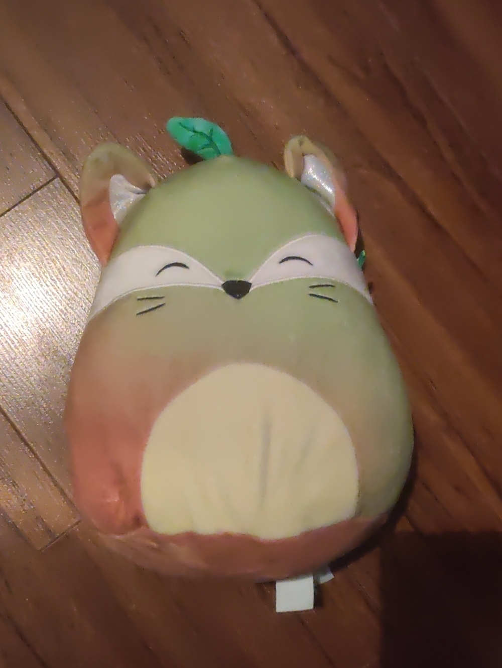 Squishmallows Green Pear Fox